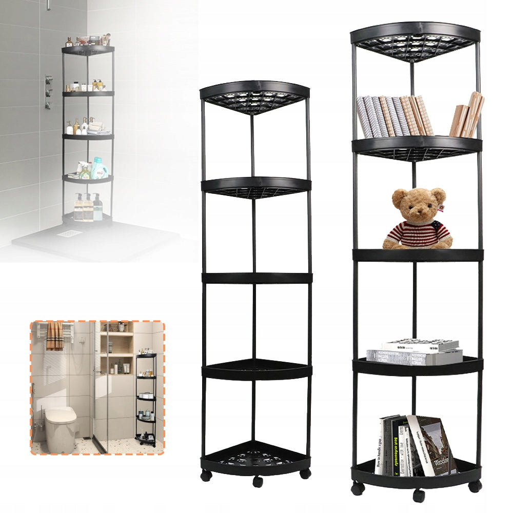 SHOWER SHELF WITHOUT DRILLING, CORNER BATHROOM SHOWER RACK