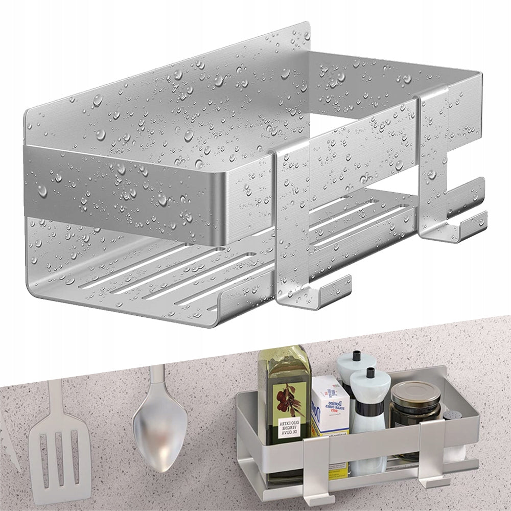 SHOWER SHELF WITHOUT DRILLING, STAINLESS SHOWER SHELF, ORGANIZER