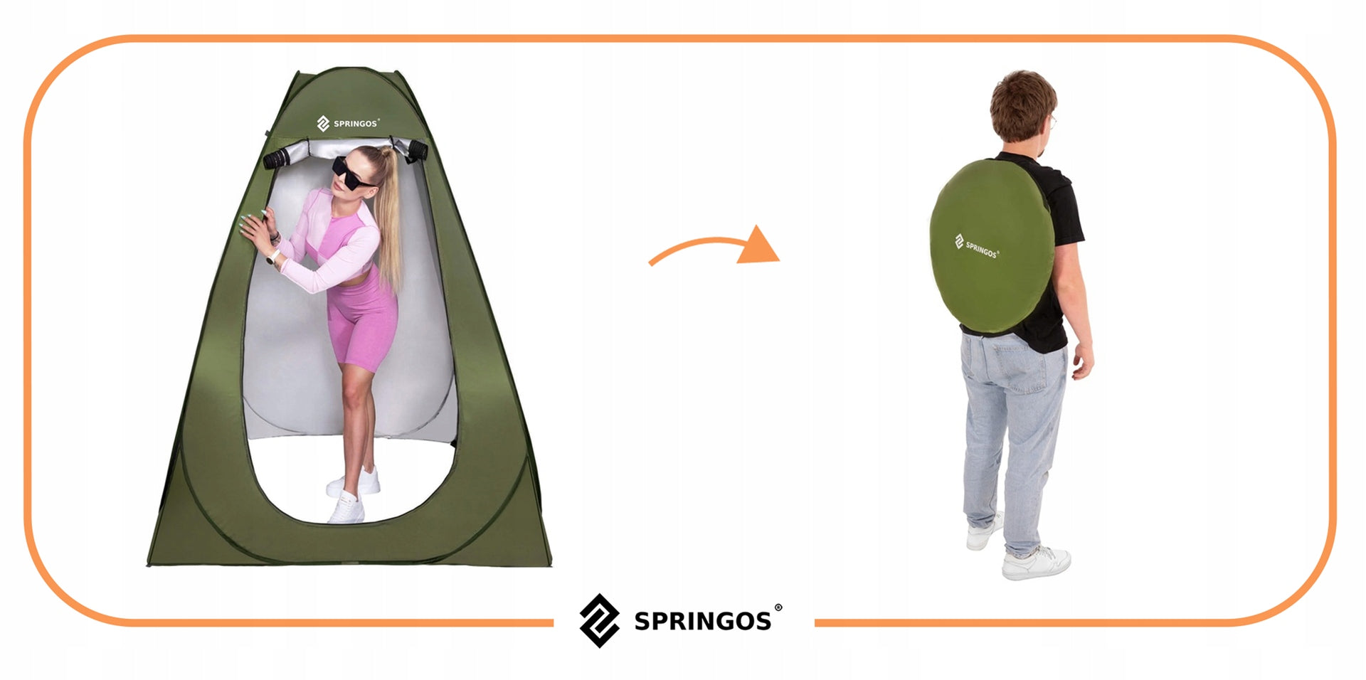 SHOWER TENT TOILET CHANGING ROOM PORTABLE CAMPING BEACH Model PT026 NAMIOT POP UP 120 x 120 x 190 cm