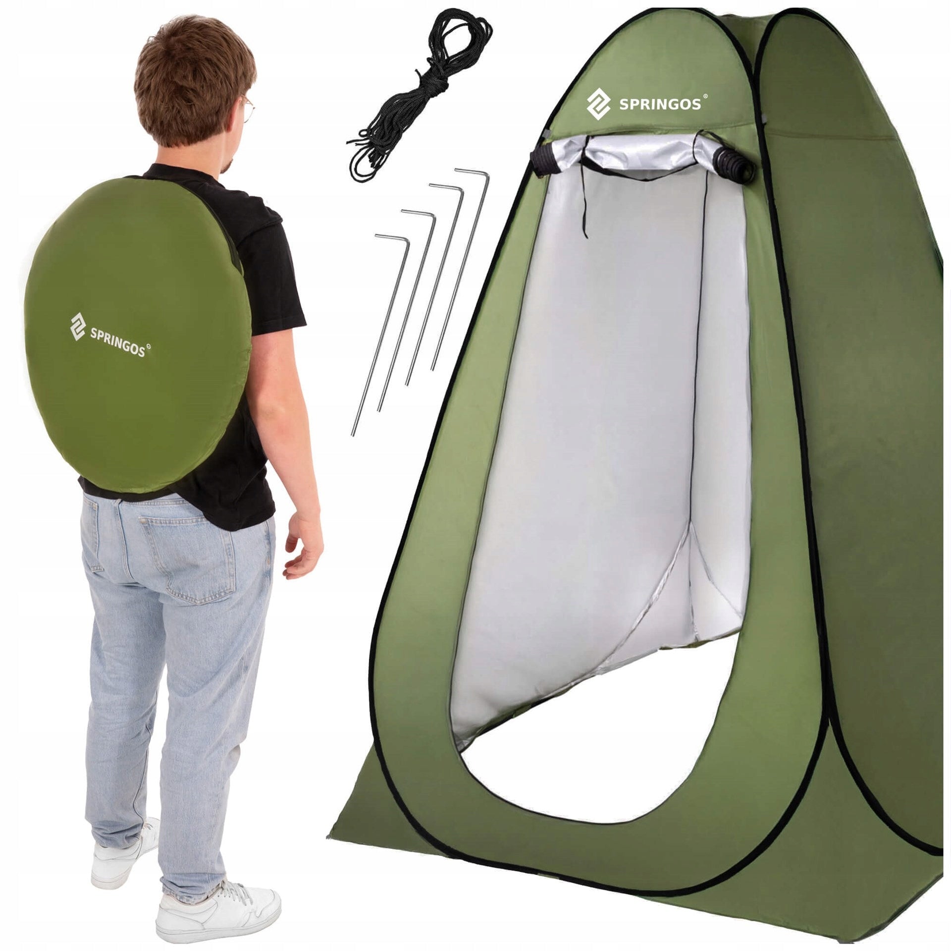 SHOWER TENT TOILET CHANGING ROOM PORTABLE CAMPING BEACH