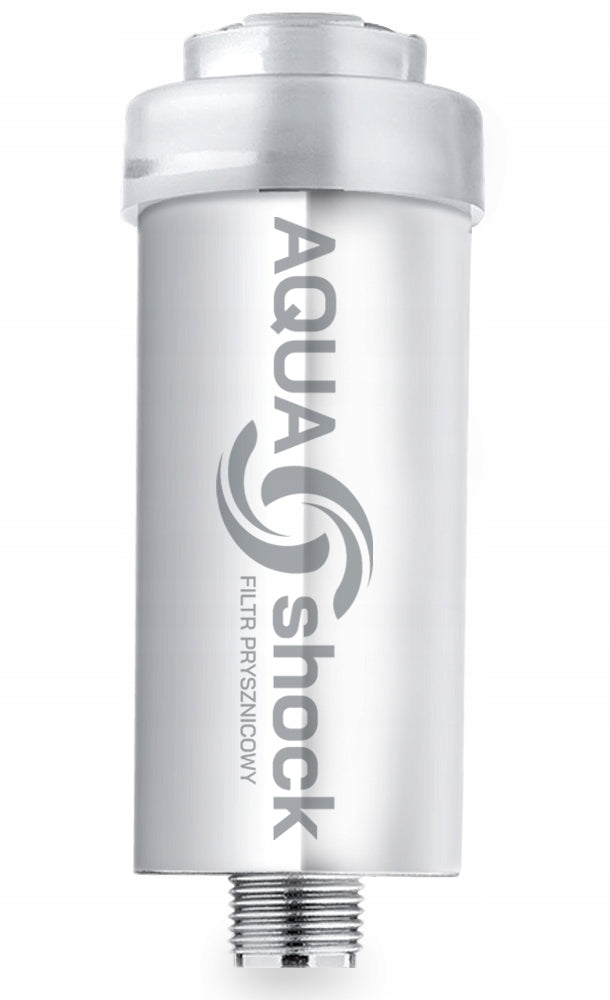 SHOWER WATER FILTER AQUA shock CHROME Silver Kind on-tap