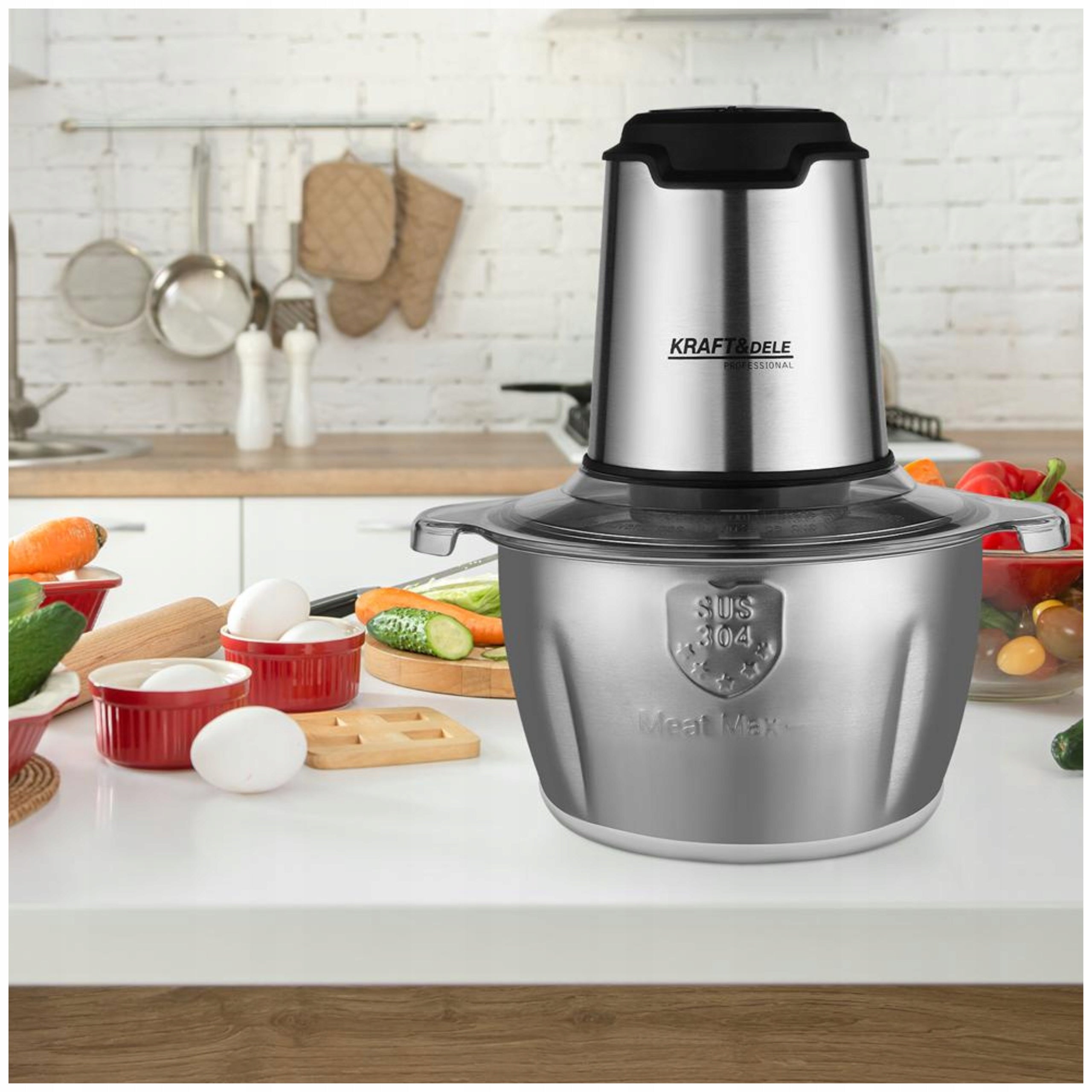 SHREDDER ELECTRIC SHREDDER FOR FRUIT MEAT VEGETABLES 2L STEEL BOWL Brand no brand