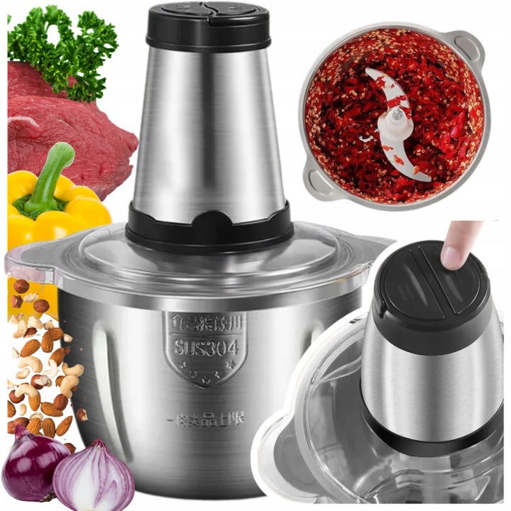 SHREDDER ELECTRIC SHREDDER FOR FRUIT MEAT VEGETABLES 2L STEEL BOWL Brand no brand