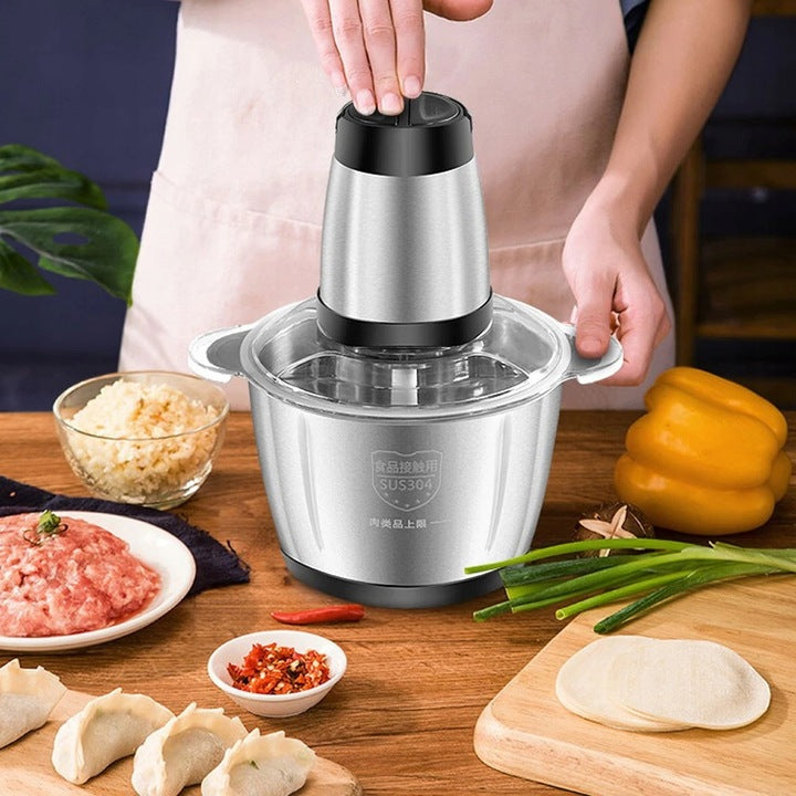 SHREDDER ELECTRIC SHREDDER FOR FRUIT MEAT VEGETABLES 2L STEEL BOWL Packaging status original