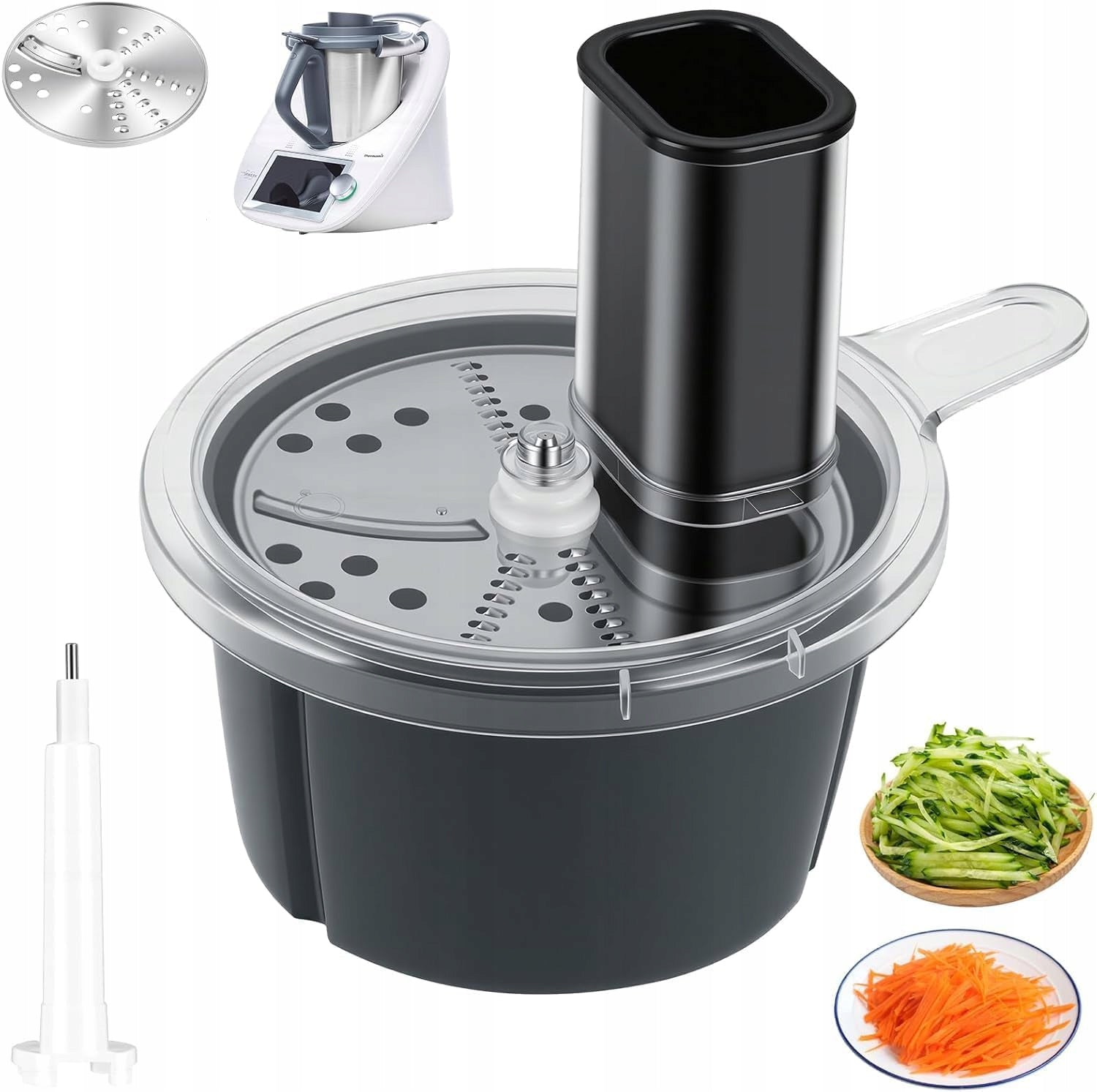 SHREDDER FOR THERMOMIX TM5 TM6, GRATER SLICER, ACCESSORIES FOR THERMOMIX