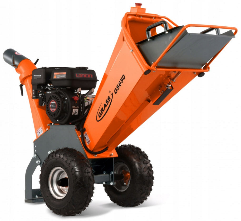 SHREDDER GRASS GS 650 FOR CHIPPER BRANCH LONCIN G200F 10CM 7KM