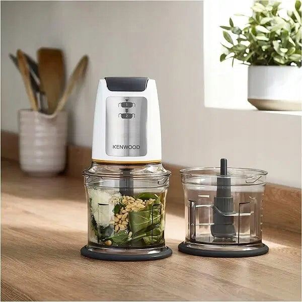 SHREDDER MINI SHREDDER KENWOOD EASY CHOP TWO CONTAINERS HIGH POWER 500W Manufacturer code CHP61.200WH