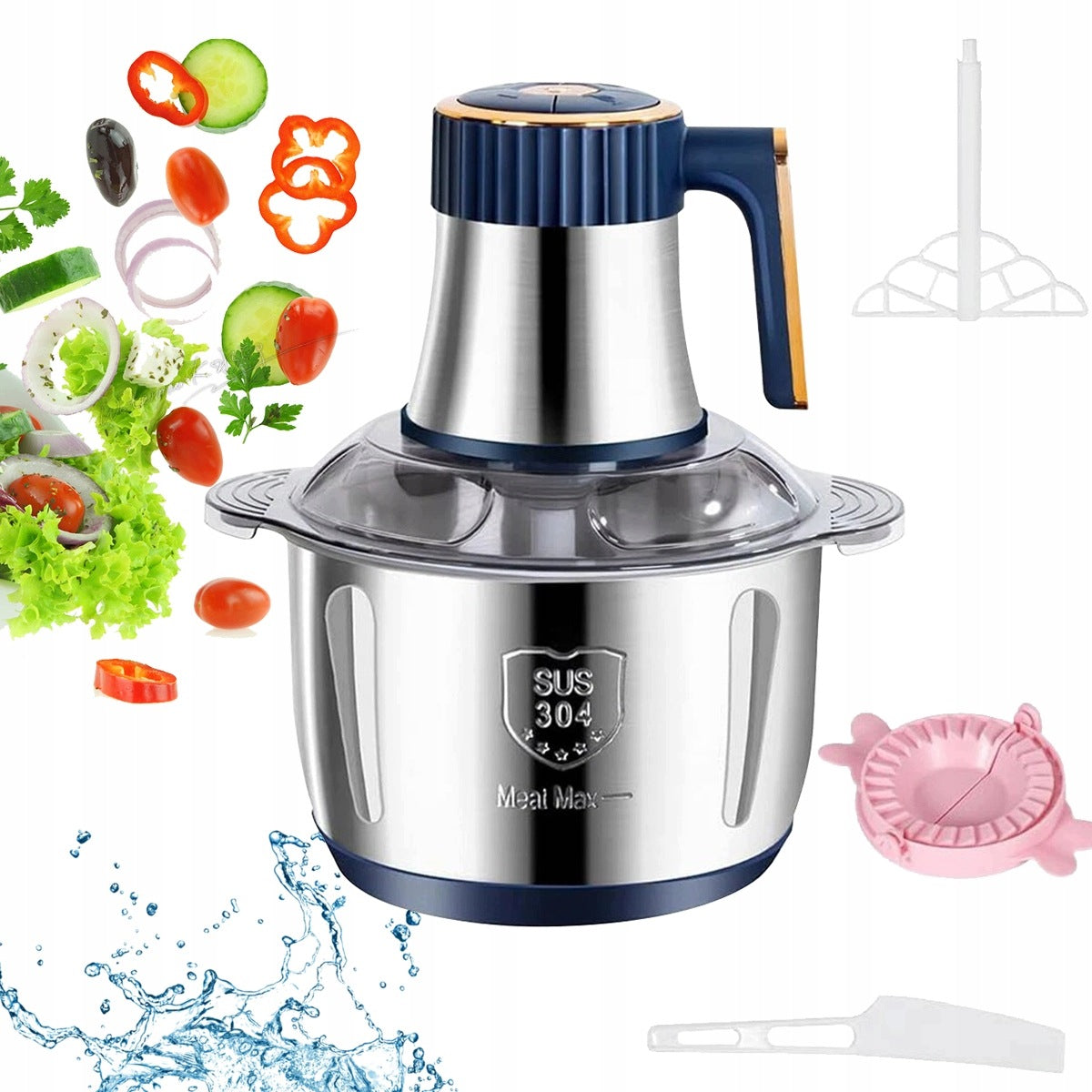 SHREDDER VEGETABLE SHREDDER ELECTRIC FRUIT MEAT MALAXER 500W
