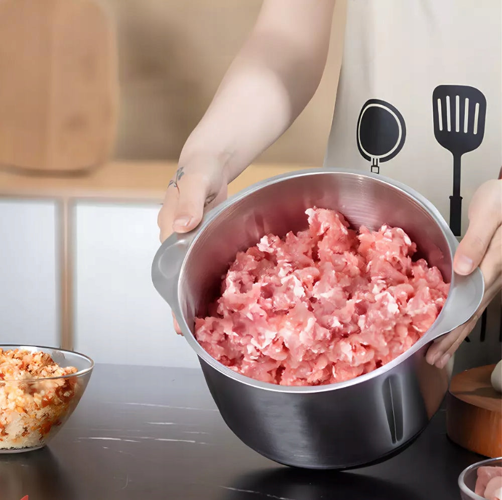 SHREDDER VEGETABLE SHREDDER ELECTRIC MEAT CHOPPER MALAKSER 5L Power 500 W