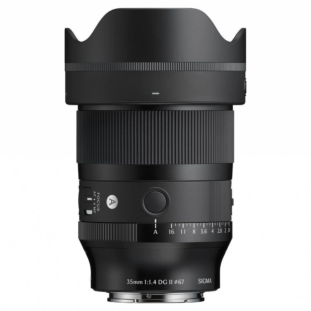 SIGMA 35 mm F1.4 DG II | Art Sony-E | 3 years of protection Brand Sigma