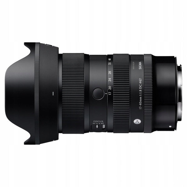 SIGMA ART 17-40mm F1.8 DC, APS-C lens for SONY E