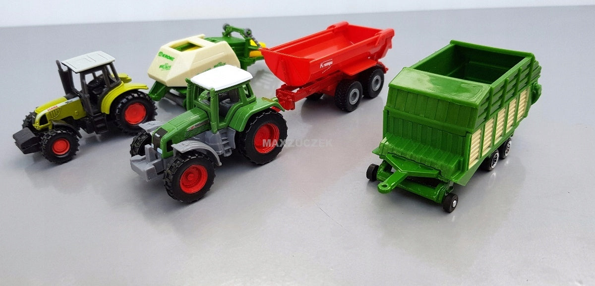 SIKU SUPER 6286 TRACTOR AND TRAILER SET Color multicolor