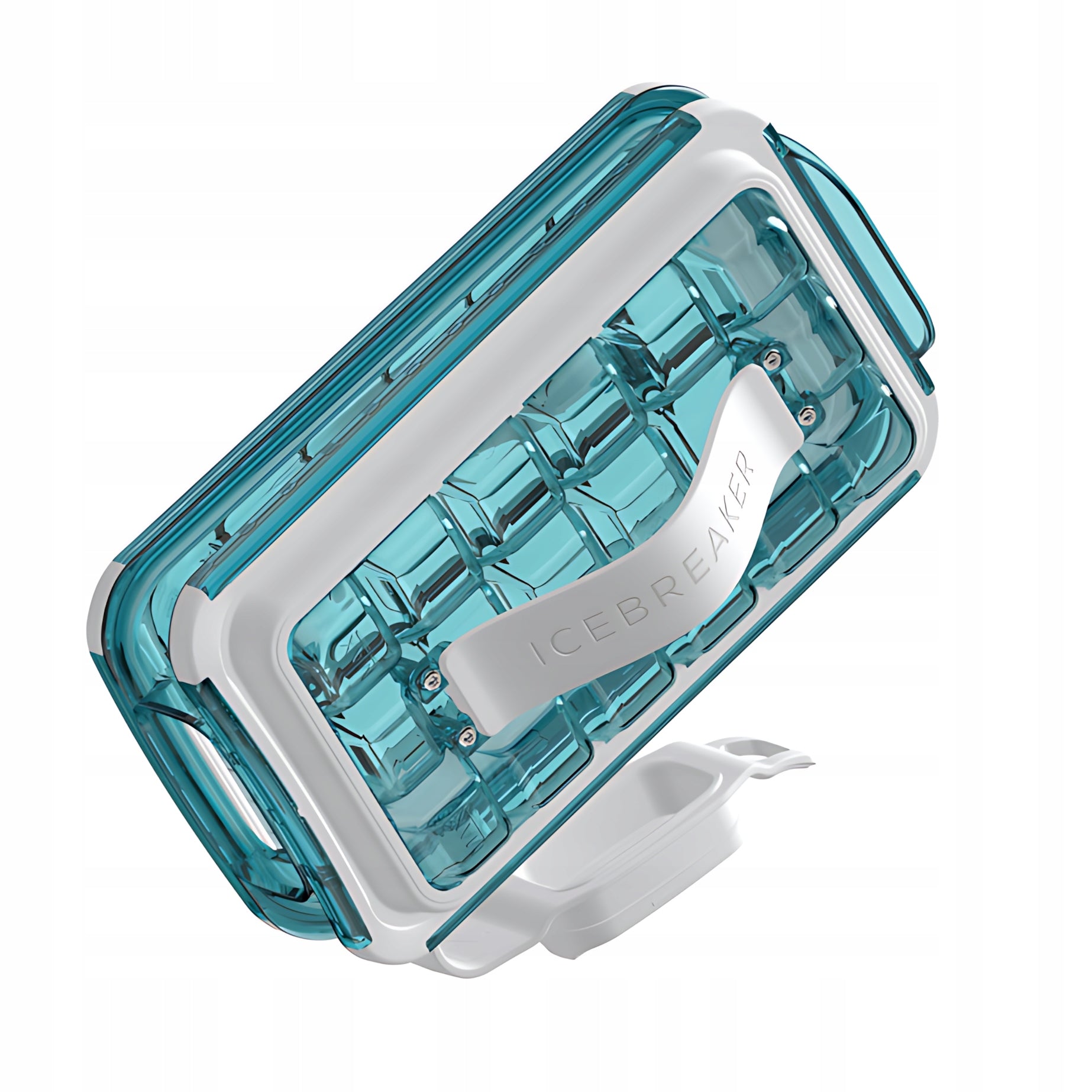 SILICONE MOLD FOR ICEBREAKER CUBES POP CLEAR WATER BLUE