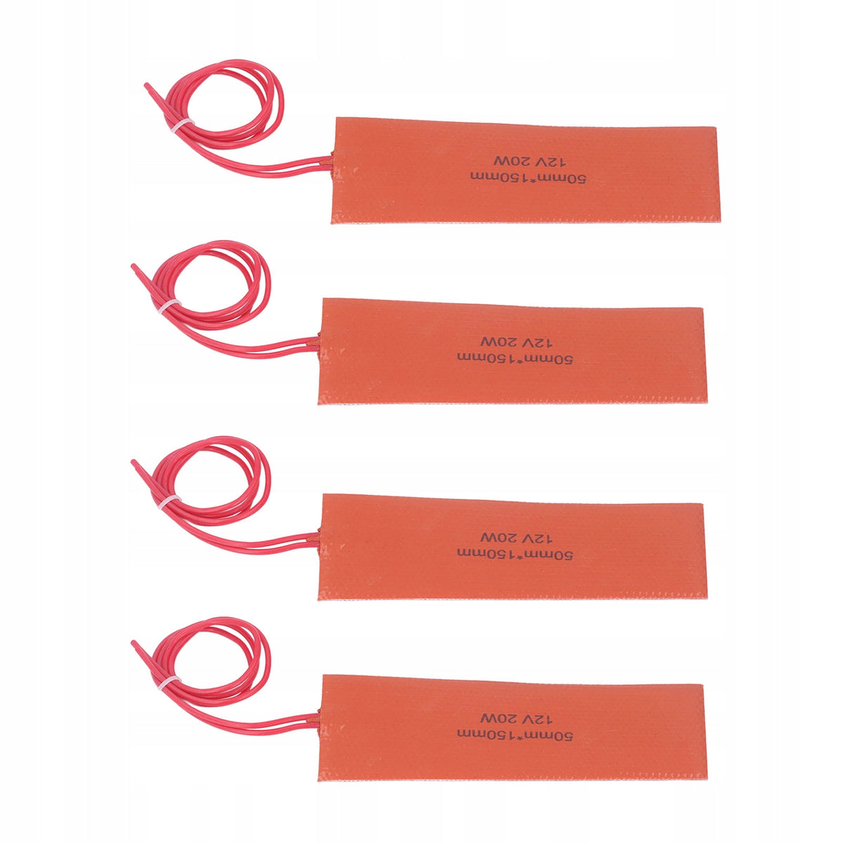 SILICONE RUBBER HEATING PAD HEATING MAT HEATER 50X150MM