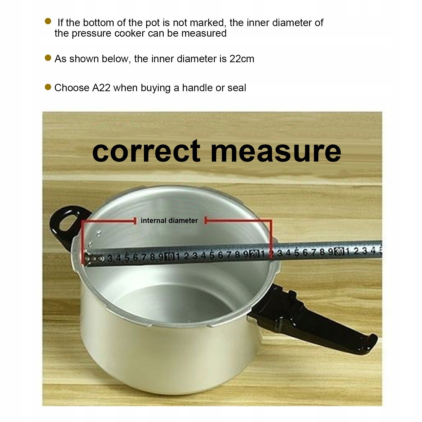 SILICONE SEAL FOR PRESSURE COOKER WITH AN INNER DIAMETER OF 20 CM Manufacturer code Onic10