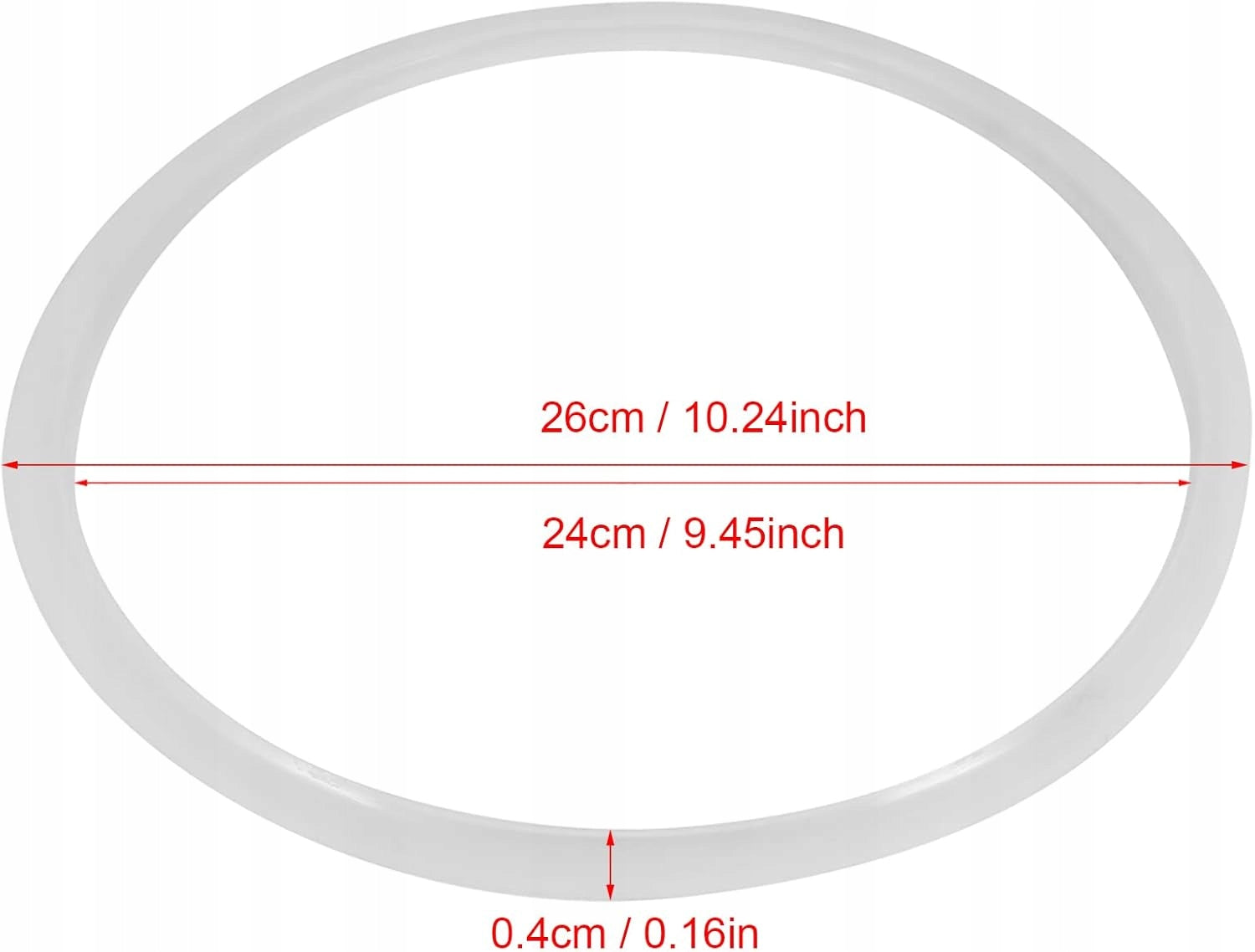 SILICONE SEAL SEALING RING FOR PRESSURE COOKER 24CM O-RING Manufacturer code 74245622457