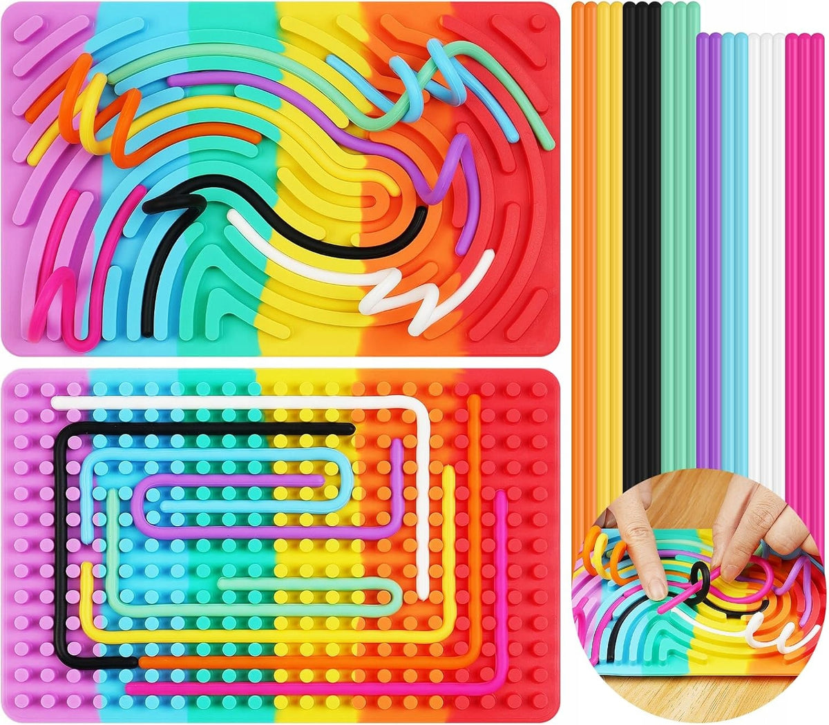 SILICONE SENSORY TOY FOR CHILDREN AUTISM RELIEVES STRESS TO SQUEEZE