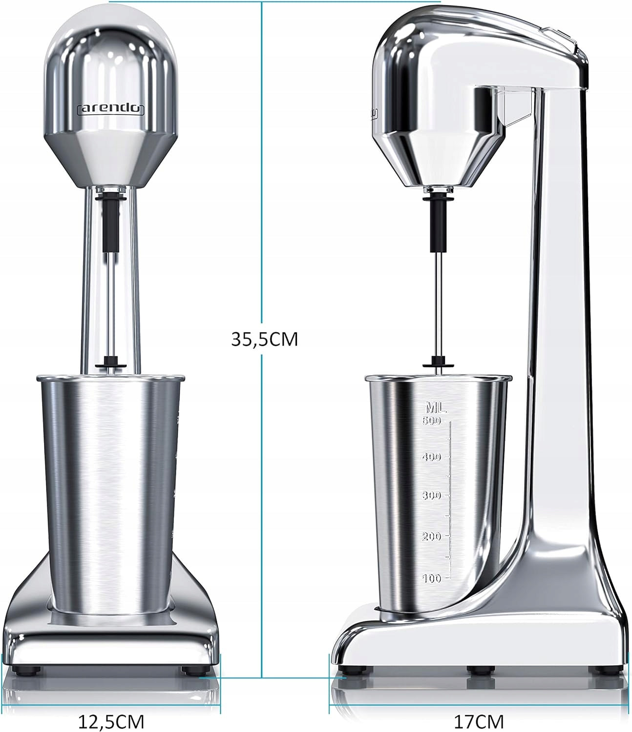 SILVER MIXER FOR DRINKS ARENDO Manufacturer code 722304592722