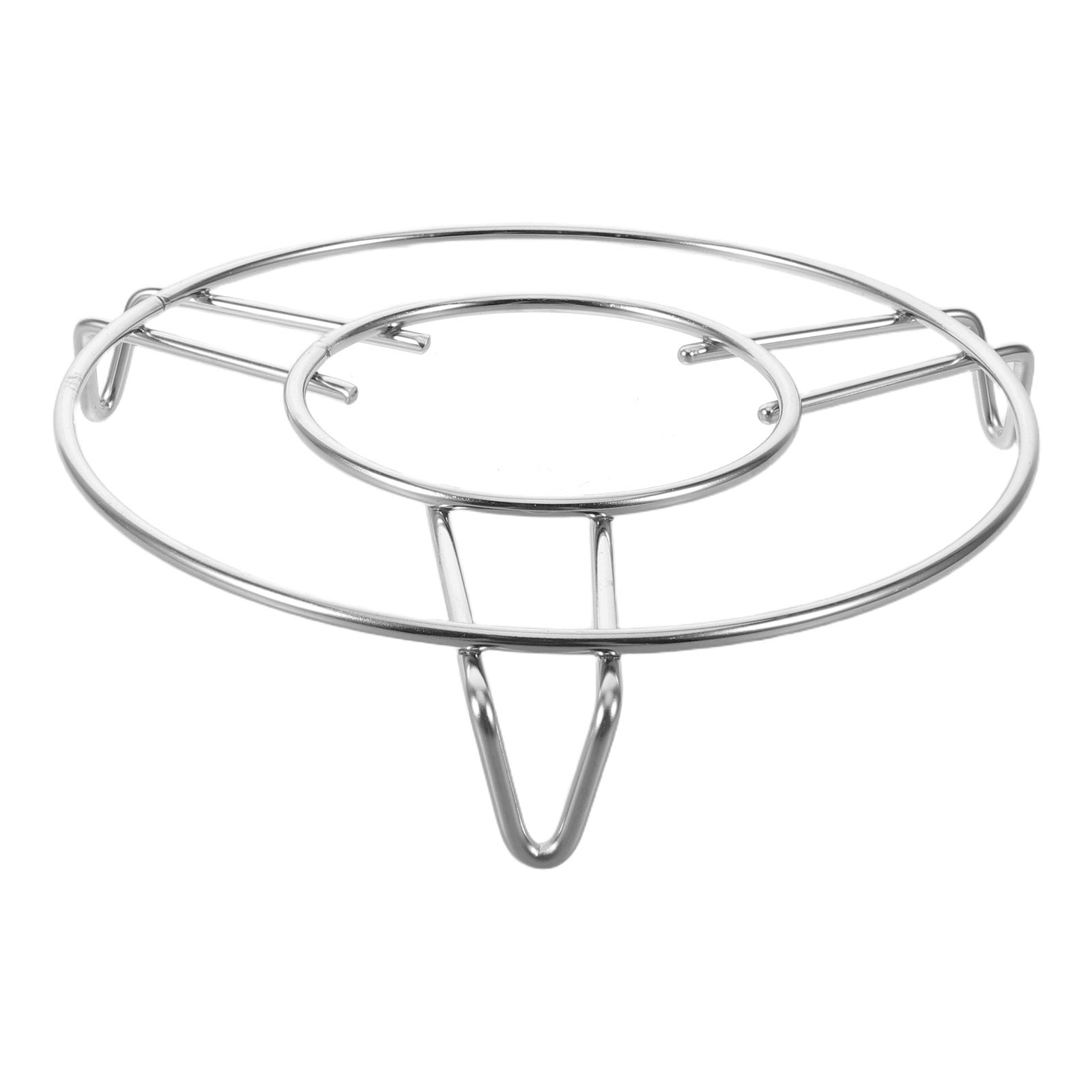 SILVER STAINLESS STEEL STEAMING RACK INSERT FOR HOME KITCHEN COOKING Brand no brand