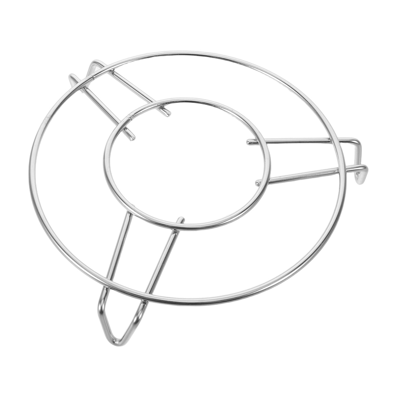 SILVER STAINLESS STEEL STEAMING RACK INSERT FOR HOME KITCHEN COOKING Capacity 1 l