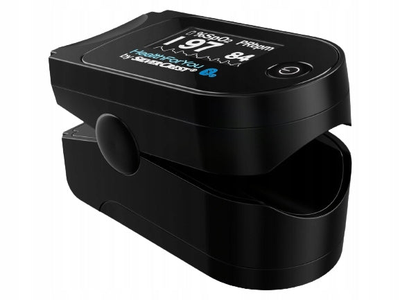 SILVERCREST Bluetooth finger pulse oximeter with app, SPO 55 - BLACK EAN (GTIN) 5901003402257