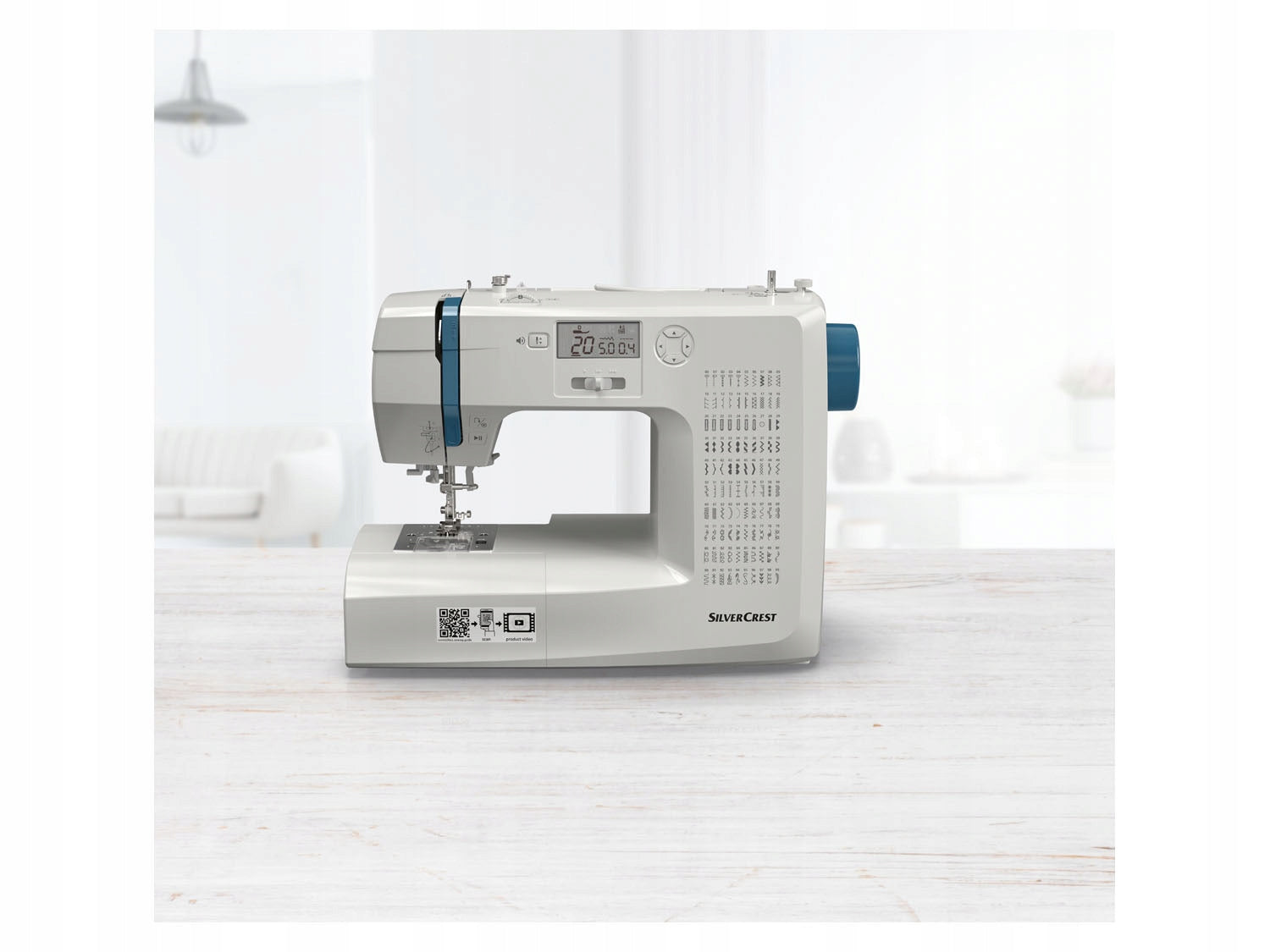 SILVERCREST COMPUTER DIGITAL SEWING MACHINE SCNM100 A1 DISPLAY Packaging status original