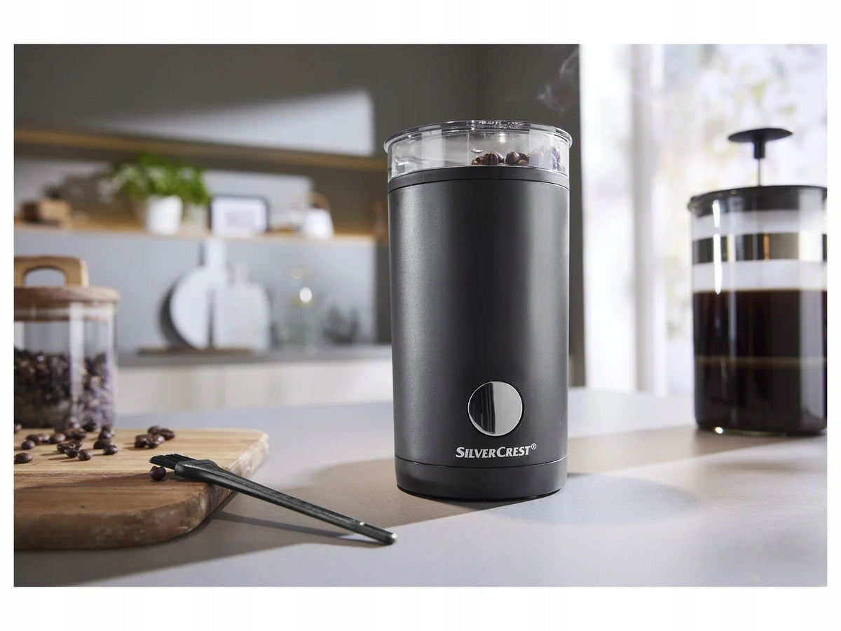 SILVERCREST Electric coffee grinder SKME 180 B1 BLACK Dominant color black