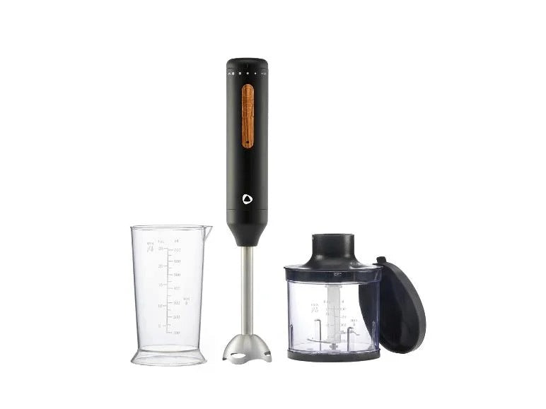 SILVERCREST Hand Blender with Shredder, 600 W (Black)
