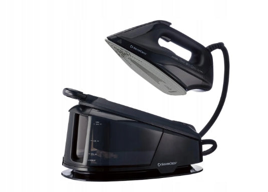 SILVERCREST SDSB 2400 A1 Large Modern Powerful Steam Station 2400 W Black Brand SilverCrest