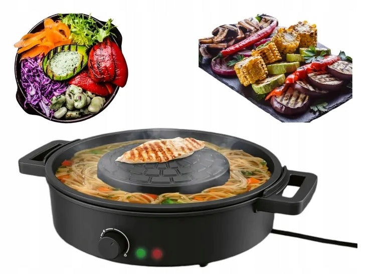 SILVERCREST STHP 1800 A1 Tabletop Grill Hot Pot 1800W