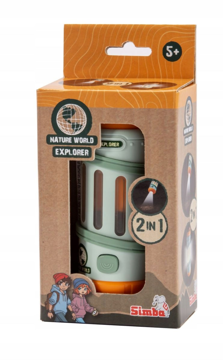 SIMBA DISCOVERY FLASHLIGHT 2in1 toy for children +5 years