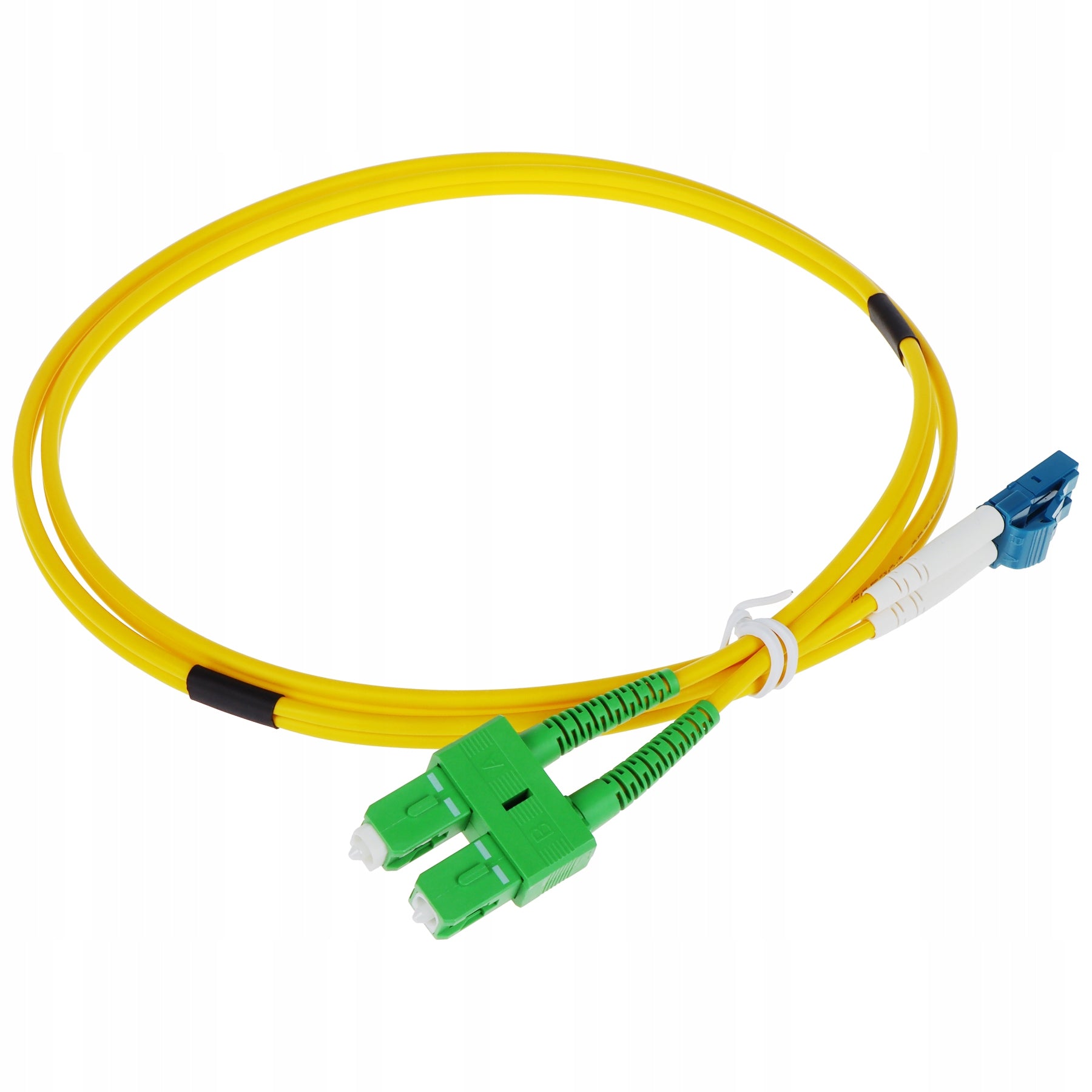 SINGLE-MODE FIBER OPTIC PATCH CORD 1 m SC-APC - LC/UPC Duplex ULTIMODE Brand no brand