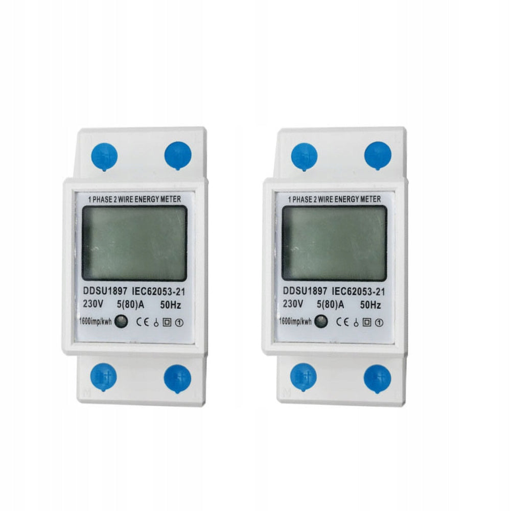 SINGLE-PHASE ELECTRICITY METER 5-80A Packaging status original