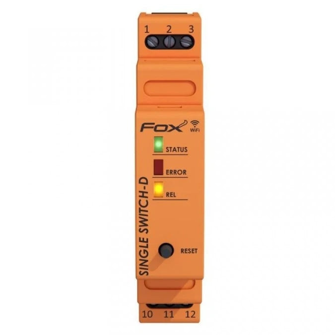 SINGLE SWITCH Single Wi-Fi Relay 230V FOR DIN RAIL Wi-R1S1-D