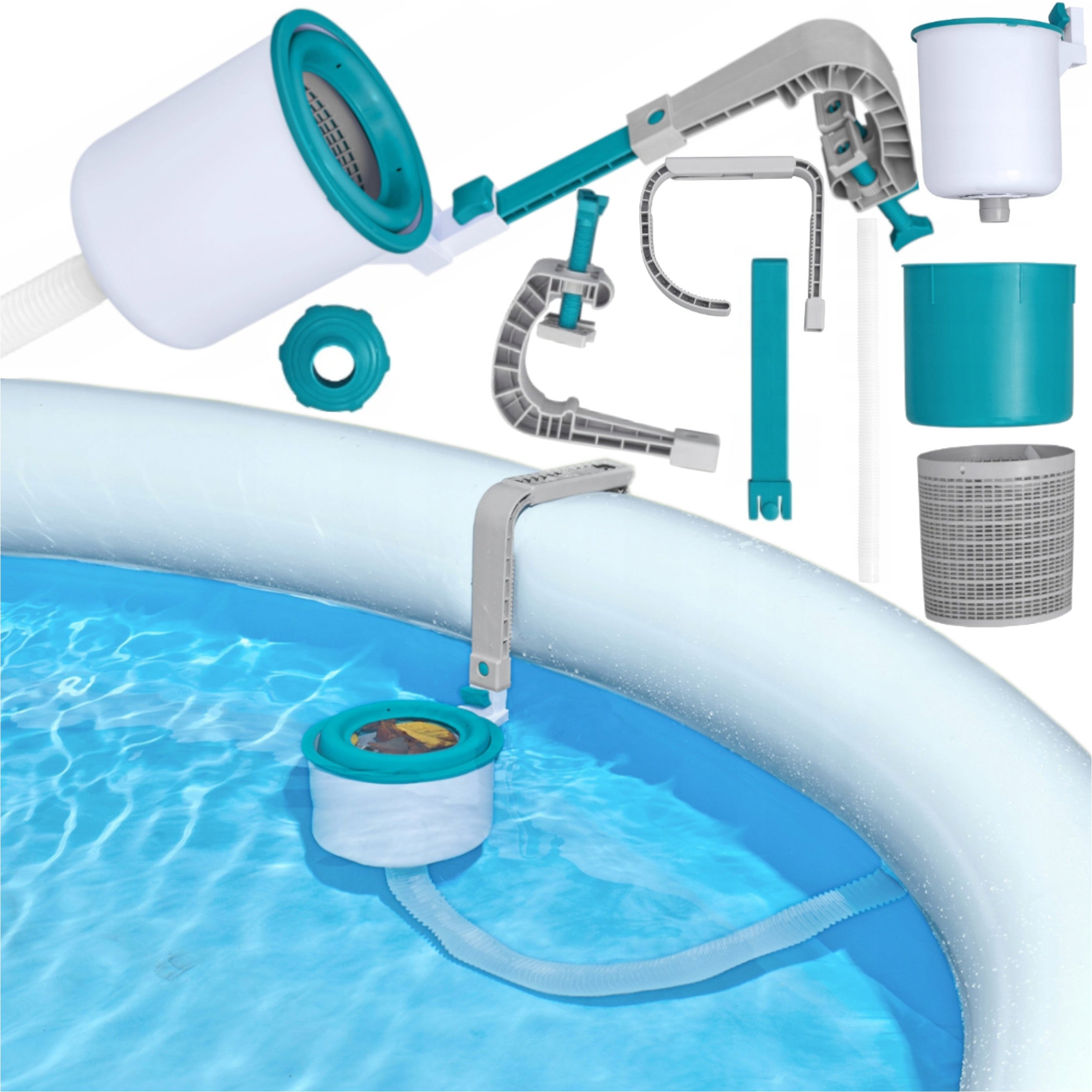 SKIMMER FOR POOL SURFACE VACUUM CLEANER PURIFIER EFFECTIVE AND LARGE XXL