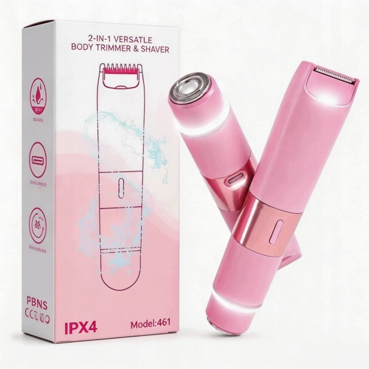 SKINI RAZOR WOMEN'S BODY SHAVER FOR WOMEN LED EPILATOR