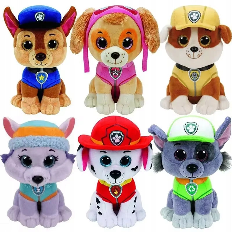 SKYE PAW PATROL PAW PLUSH TOY 15 CM CUDDLY FAIRY TALE CHARACTERS Brand Pan i Pani Gadżet