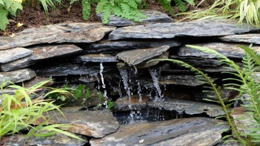 SLATE GREY-HEADED GARDEN CASCADE ROCKERY 25kg