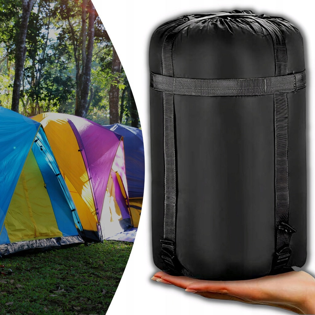 SLEEPING BAG TOURIST MUMMY 2IN1 WARM DUVET HOOD LIGHT COVER 210x70 cm Brand MEMFLOW