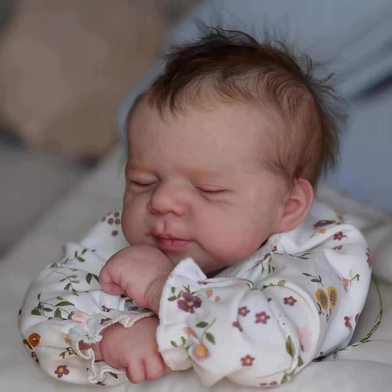 SLEEPING DOLL REBORN LIKE A REAL BABY 49 CM Packaging status original