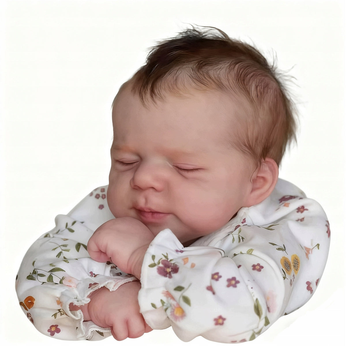 SLEEPING DOLL REBORN LIKE A REAL BABY 49 CM