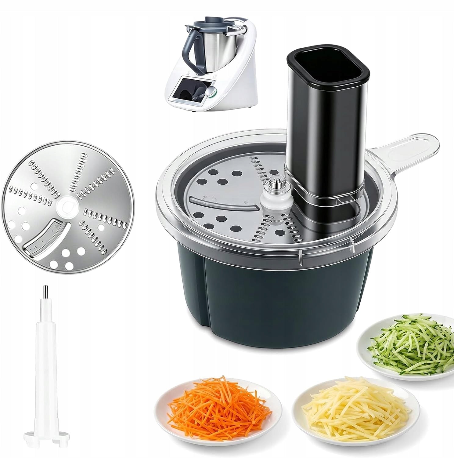SLICER SHREDDER FOR THERMOMIX TM5 TM6 FRUIT VEGETABLE CUTTING DISC