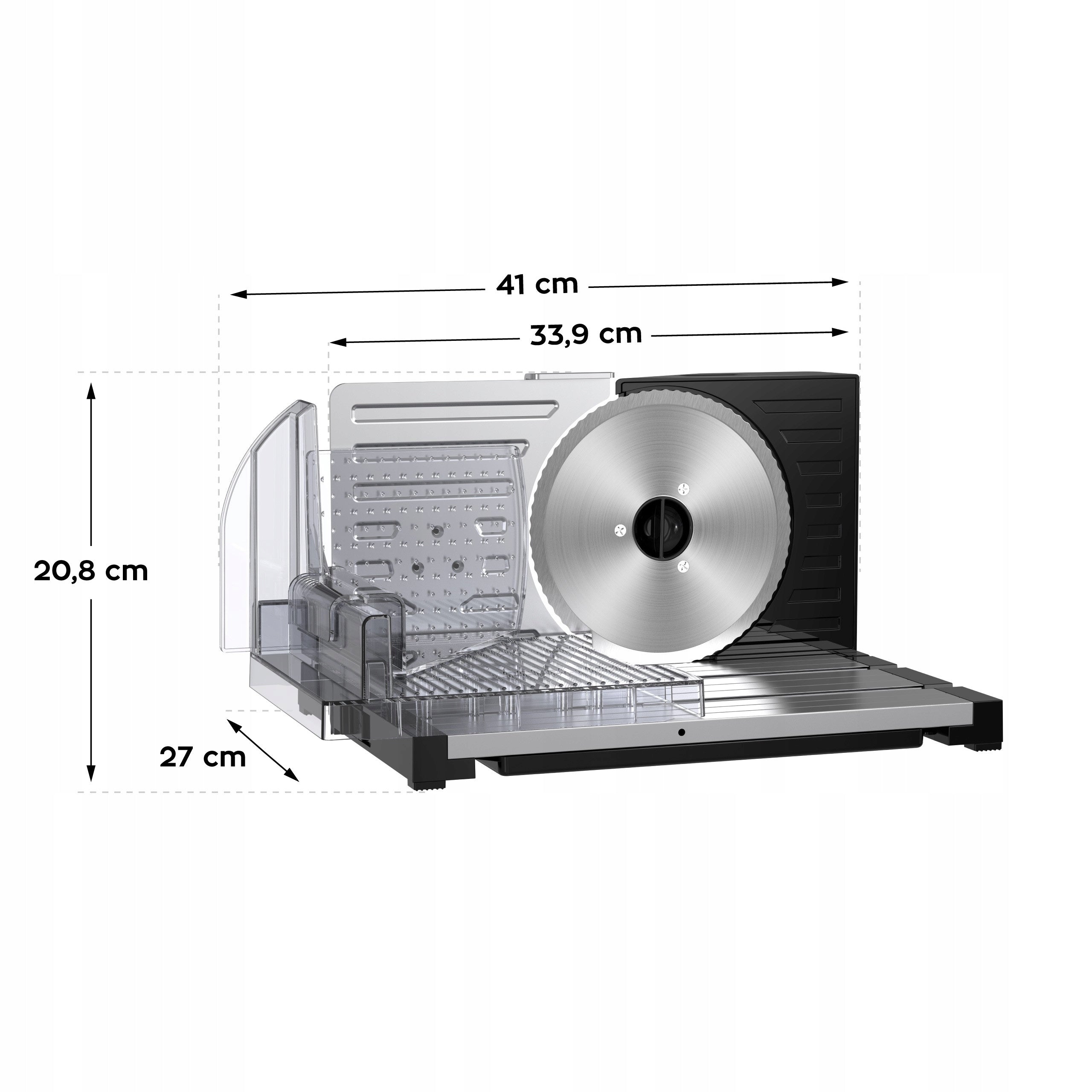 SLICER for bread cold cuts REGULATION 0-18mm TWO MODES Vertenz Snip 40 160W Packaging status original