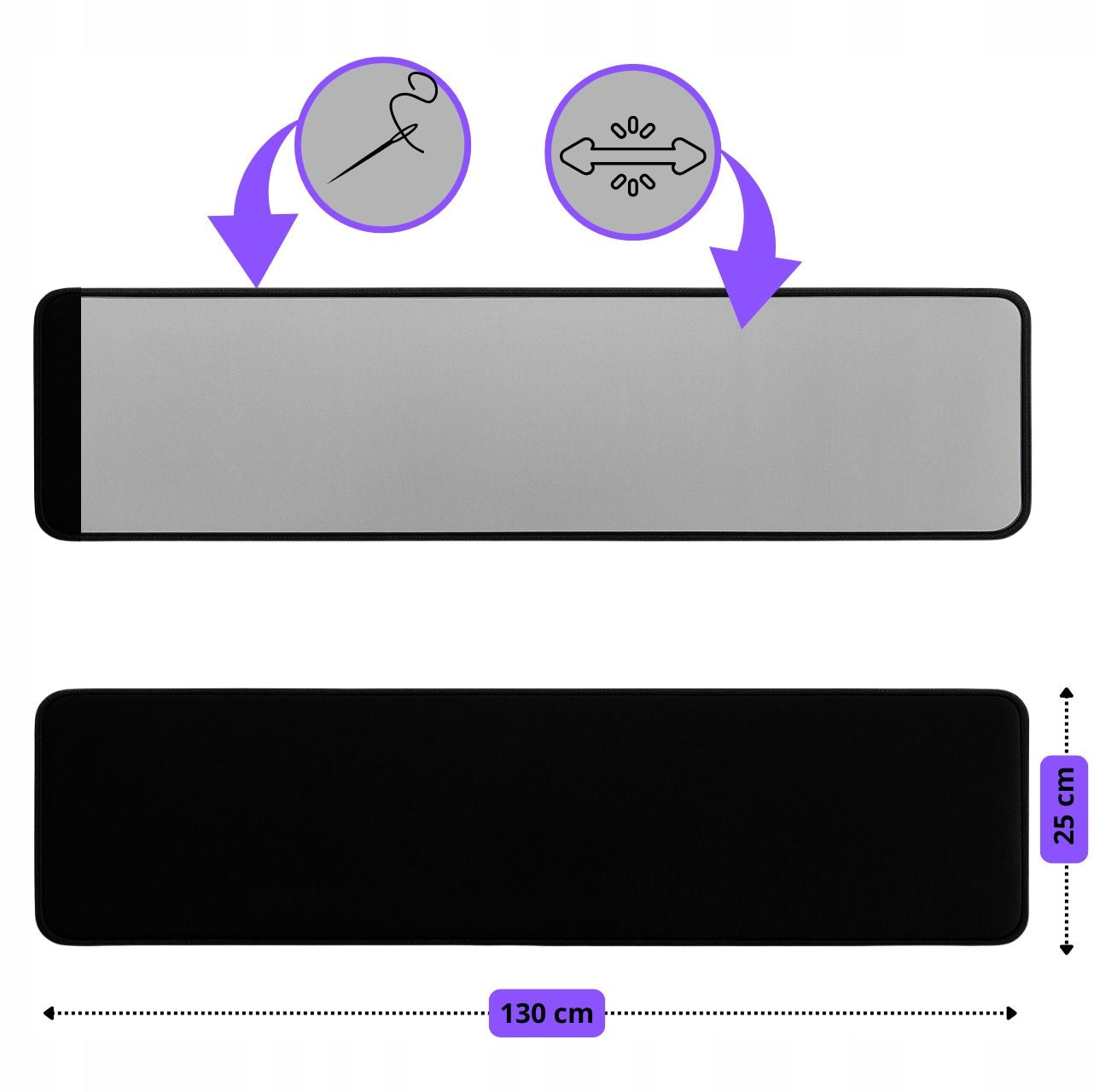 SLIMMING BELT SLIMMING ELASTIC STRONG ON THE ABDOMEN SPINE 130 cm Manufacturer code 5904285044863