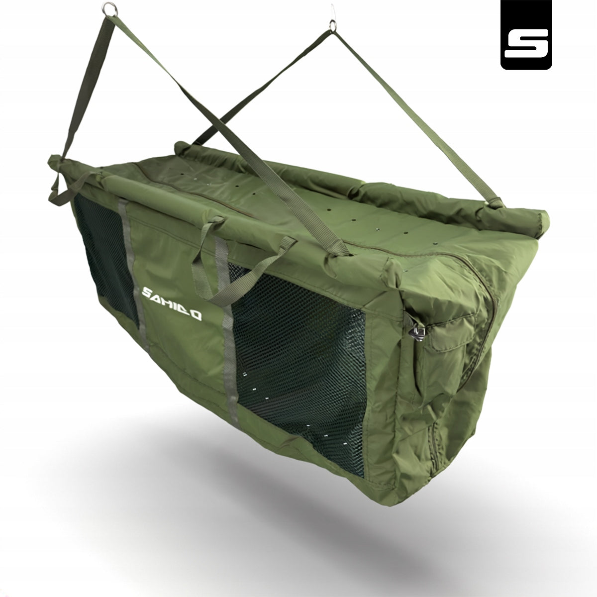 SLING CARP BAG FOR WEIGHING AND HOLDING FISH Sahido SLING MASTER Packaging status original