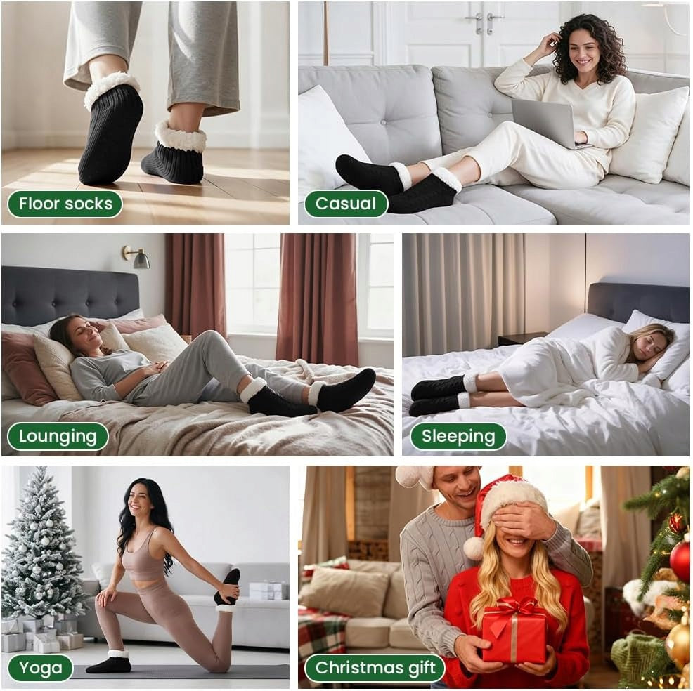 SLIPPERS NON-SLIP WARM HOME UNIVERSAL SOFT Brand no brand