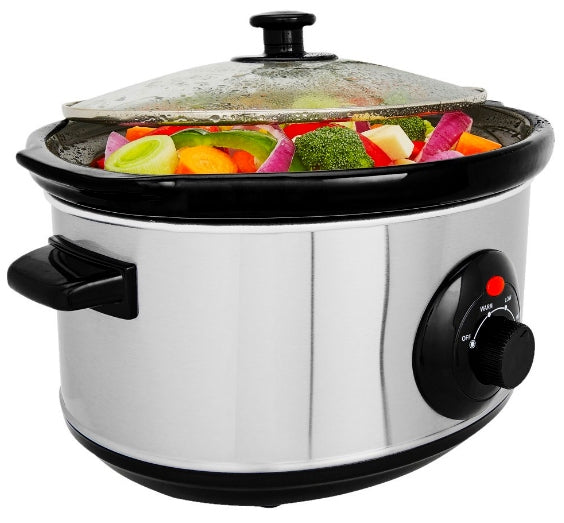 SLOW COOKER STEAMER WITH CERAMIC BOWL 3,5L 200W