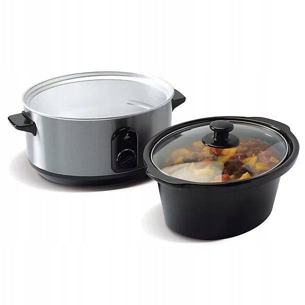 SLOW Cooker Electric Pot Lid Cook Healthy DIET Slow Food Brand Lakeland