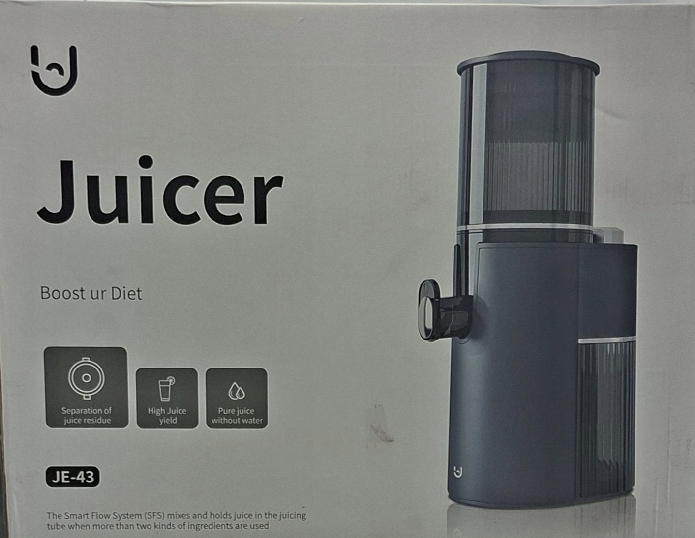SLOW JUICE JUICER Electric Snail JUICER 350W Manufacturer code 4896009072560