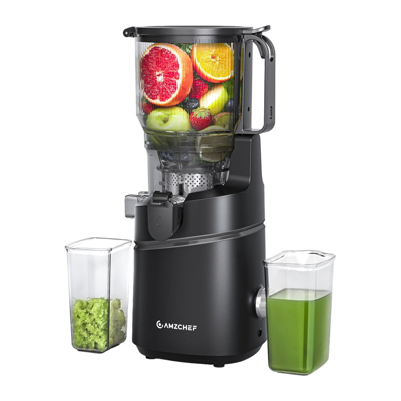 SLOW JUICER AMZCHEF SJ 036CBK 250W 165MM 2 5L BLACK Brand Amzchef